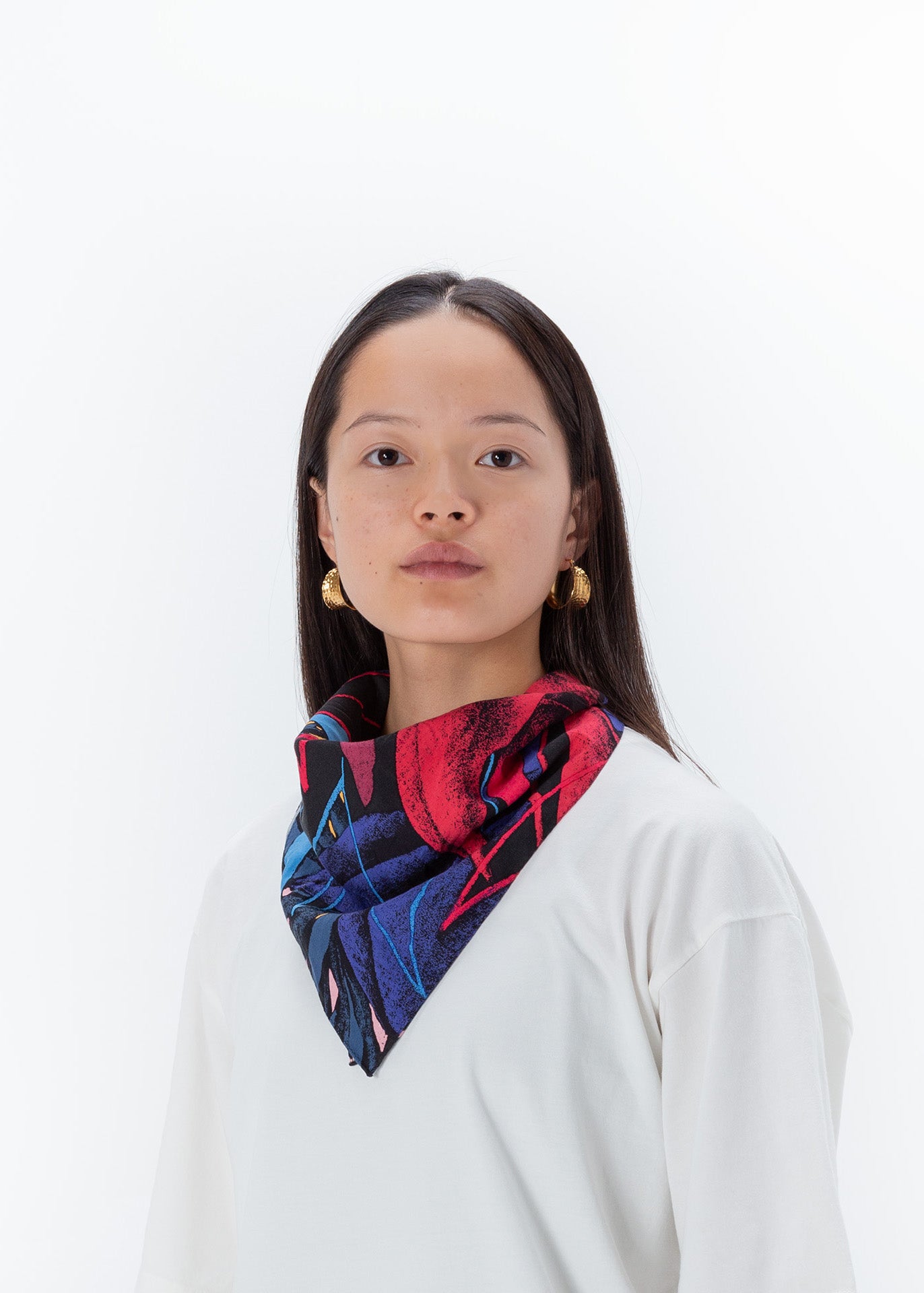 Cotton Scarf Small / Julien Colombier / VERTICAL SOFT – The Inoue
