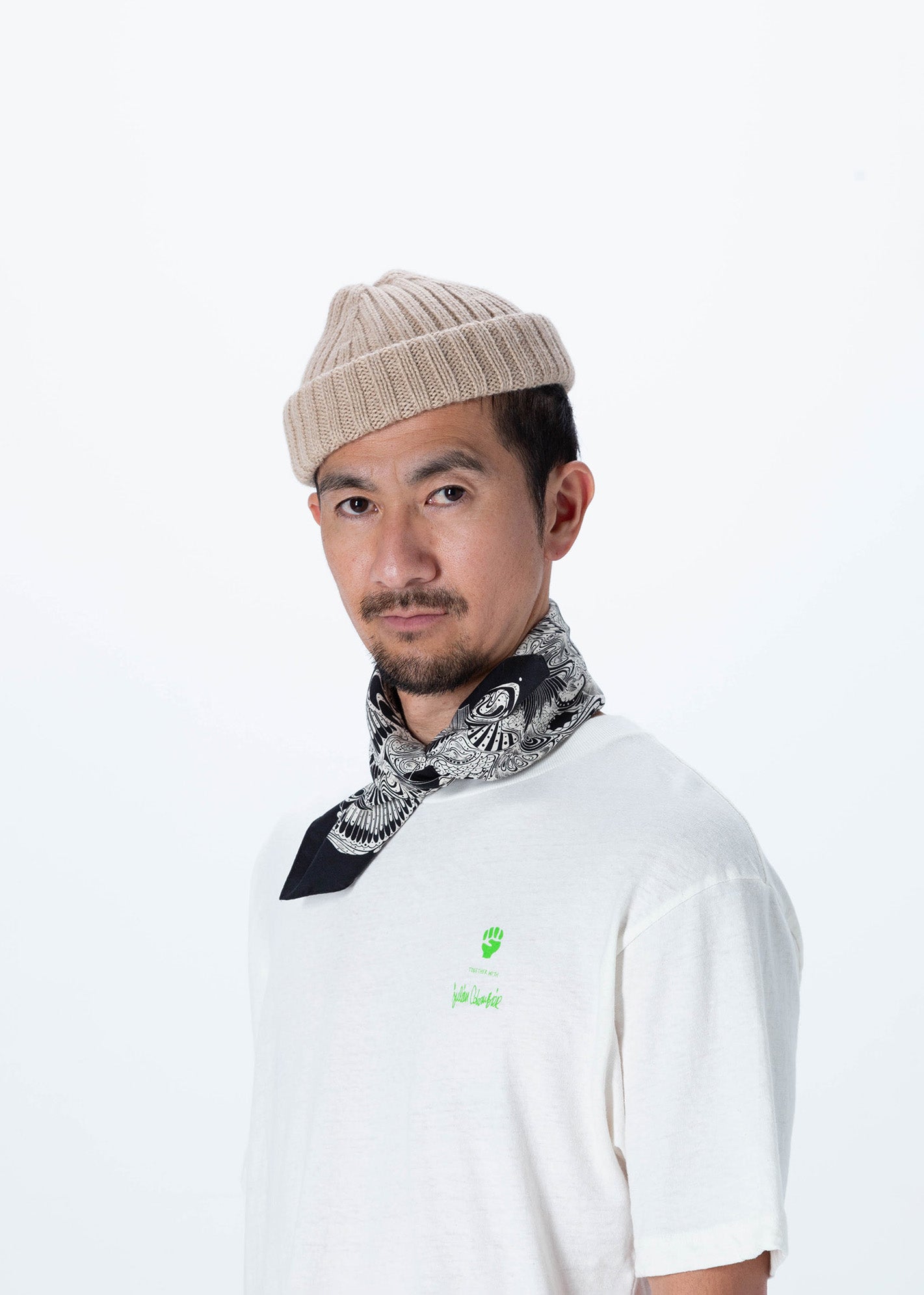 小物 The Inoue Brothers TAKERU IWAZAKI Scarf Cotton Scarf Small / Takeru Iwazaki – The Inoue Brothers