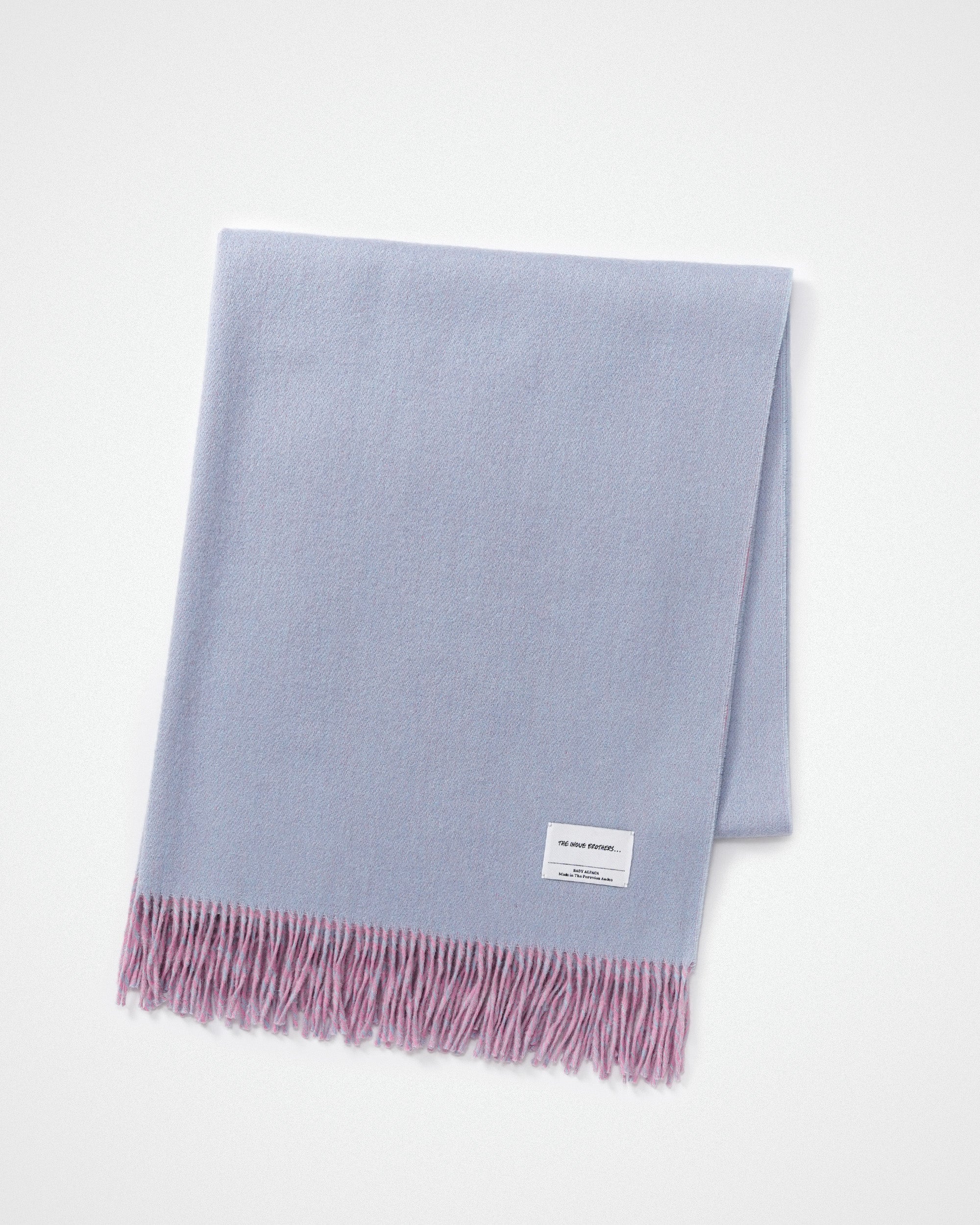 Double Faced Large Brushed Stole – The Inoue Brothers