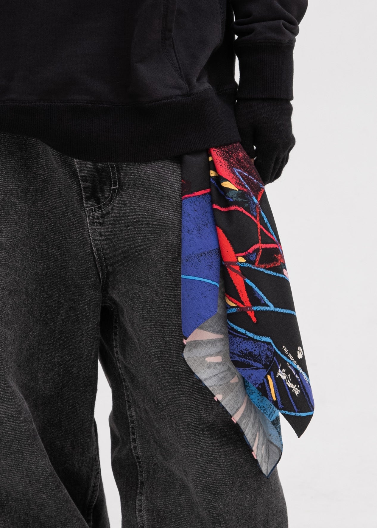 Cotton Scarf Large / Julien Colombier / VERTICAL SOFT – The Inoue
