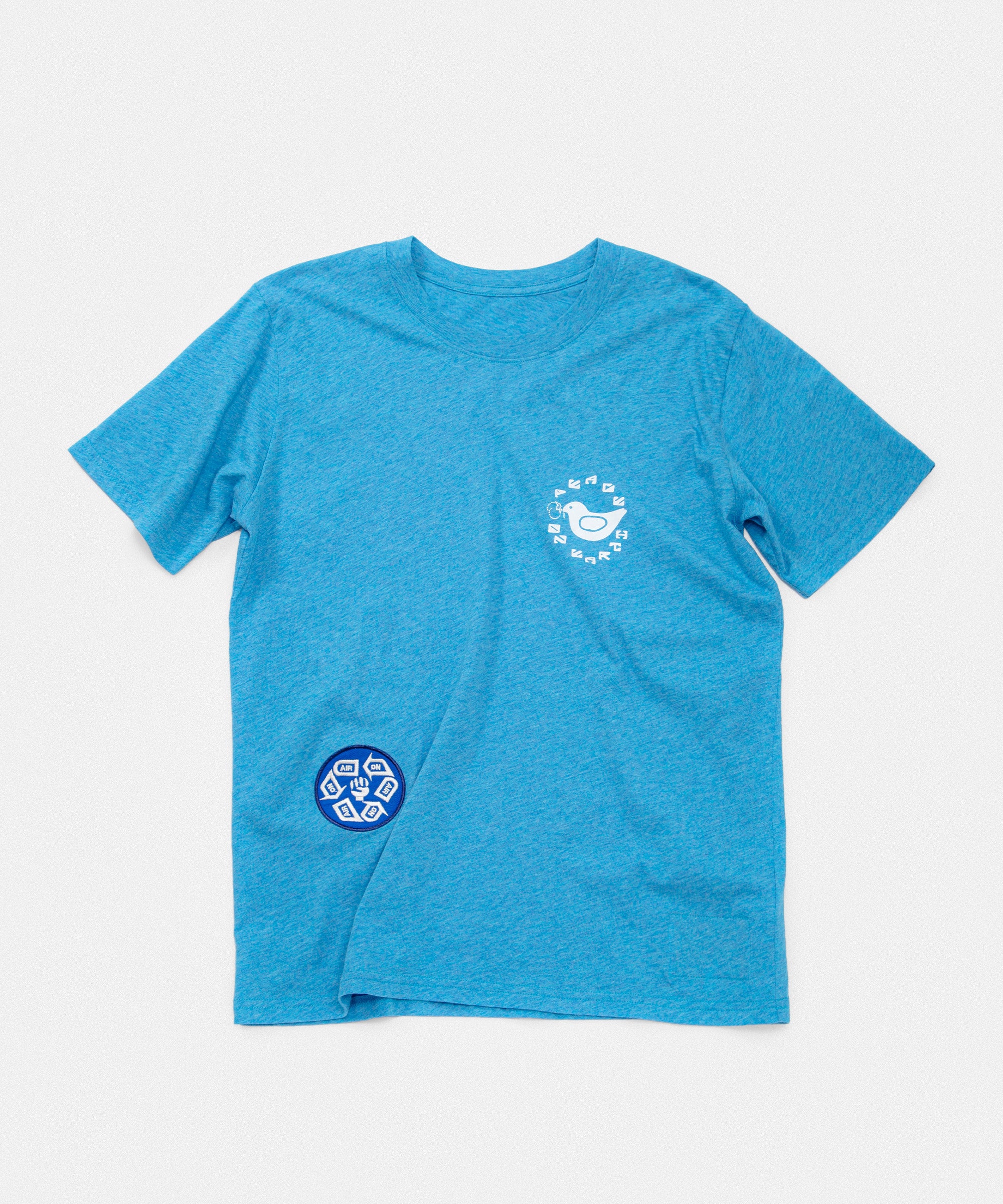 Upcycled Crew Neck T-shirt / ON AIR