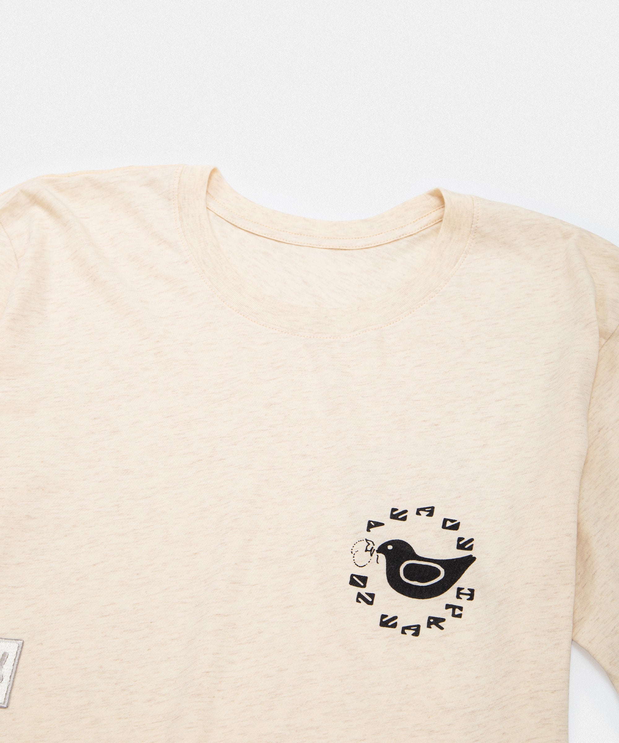 Upcycled Crew Neck T-shirt / ON AIR