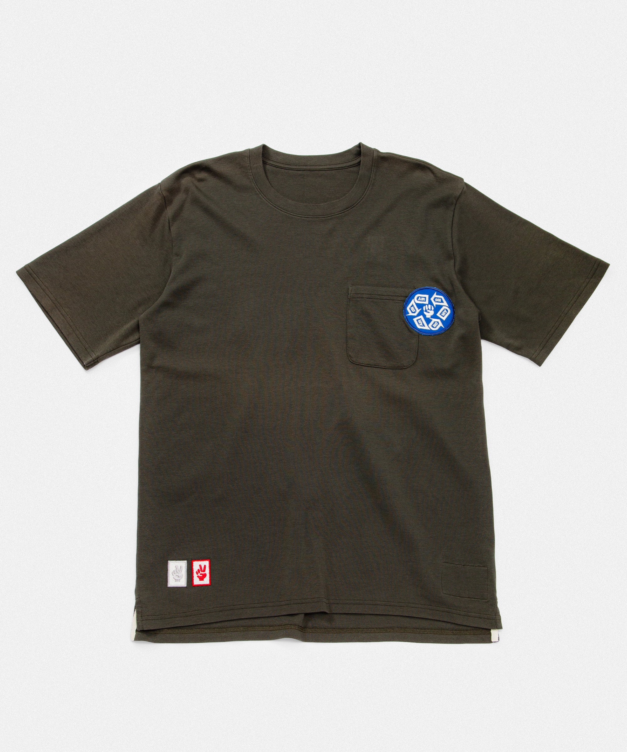 Upcycled Pocket T-shirt / ON AIR