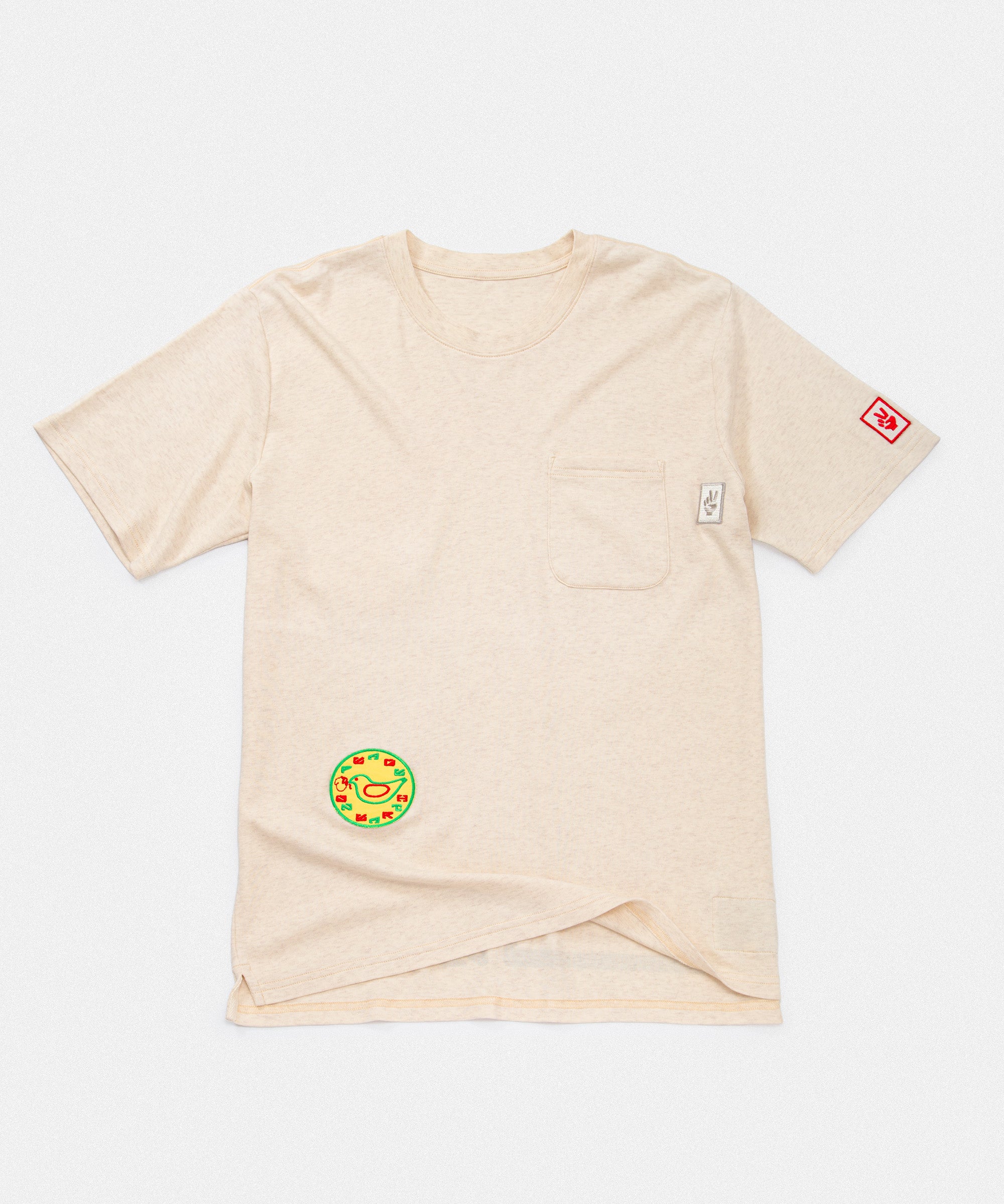 Upcycled Pocket T-shirt / ON AIR