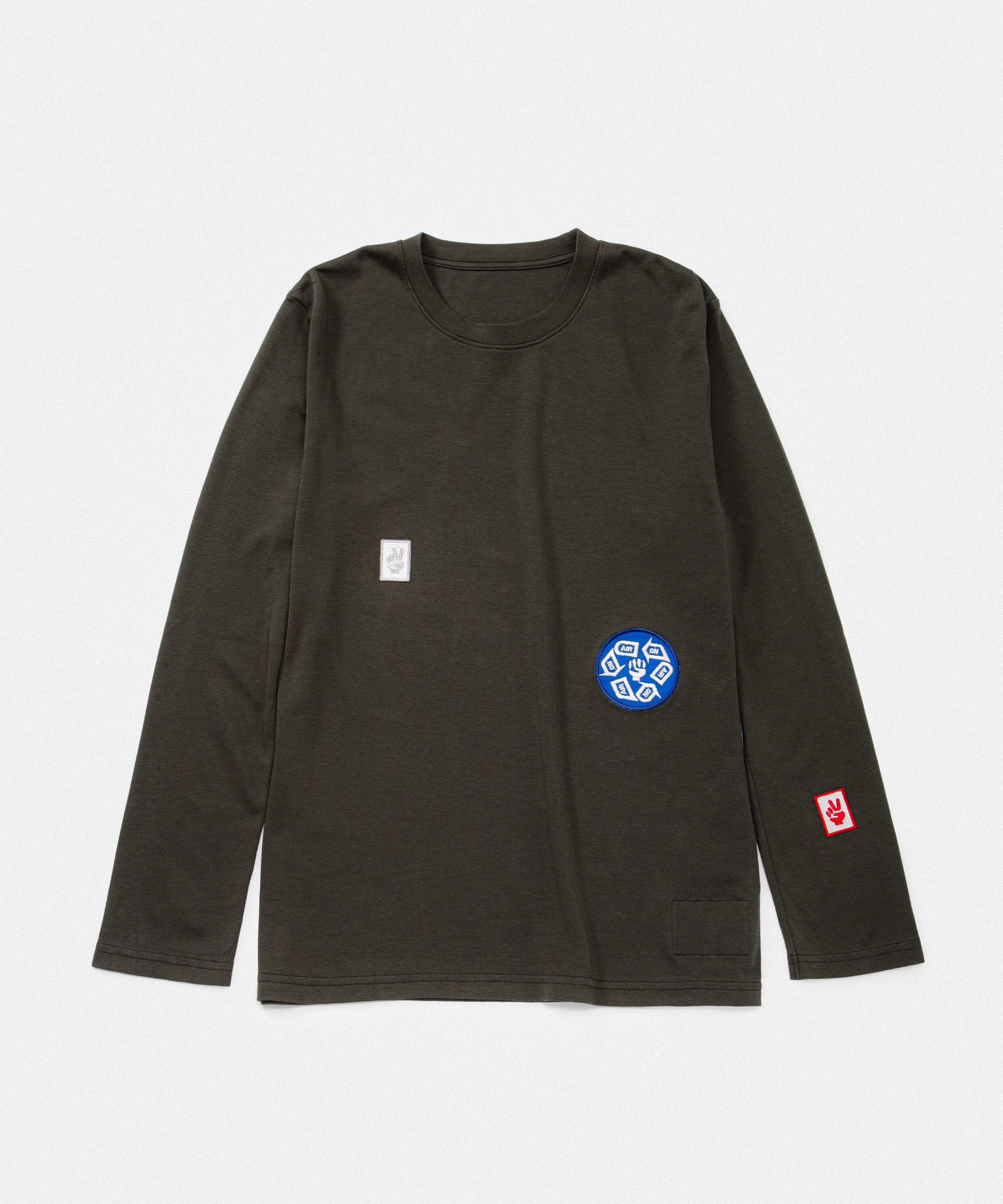Upcycled Long Sleeve T-shirt / ON AIR