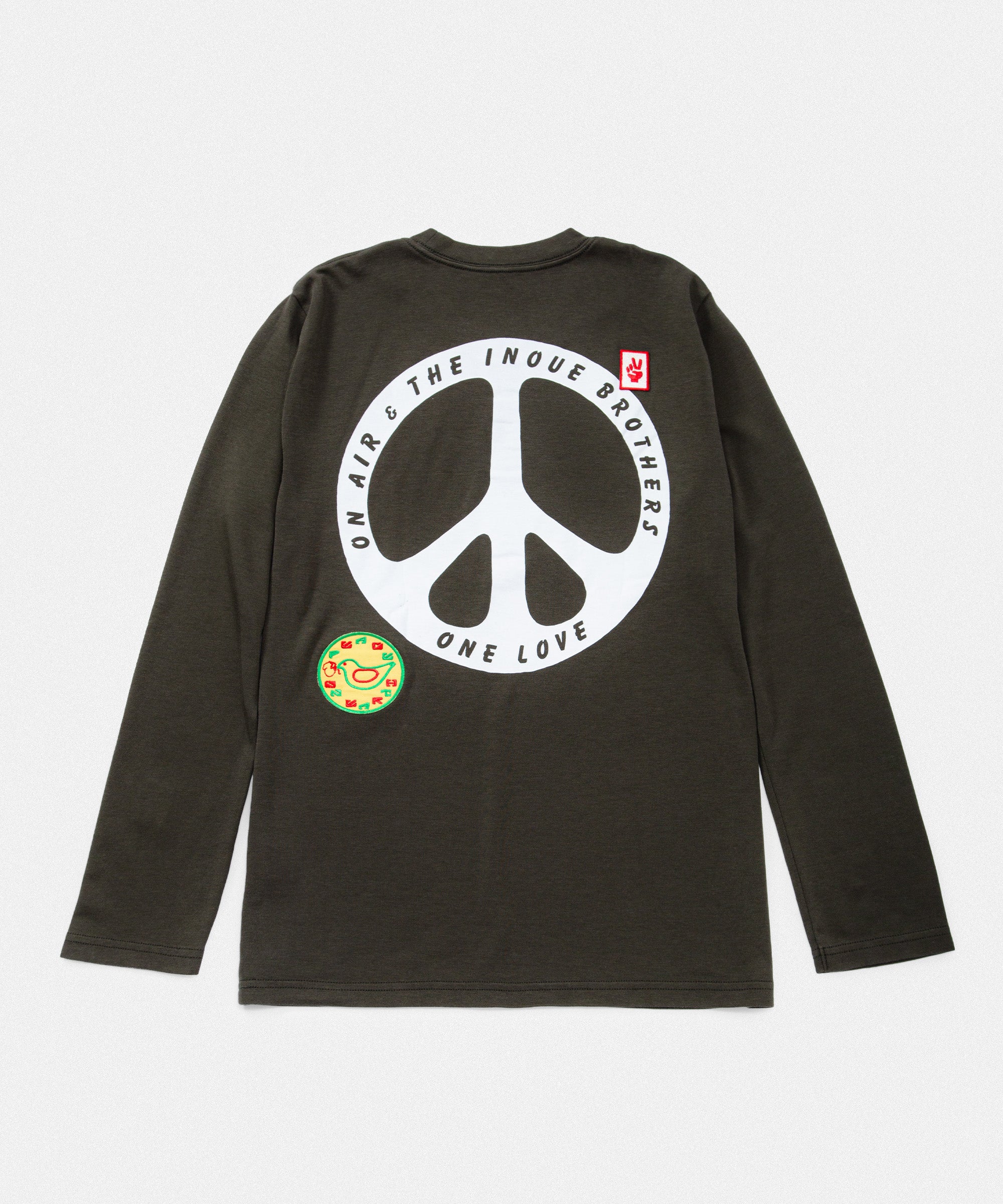 Upcycled Long Sleeve T-shirt / ON AIR