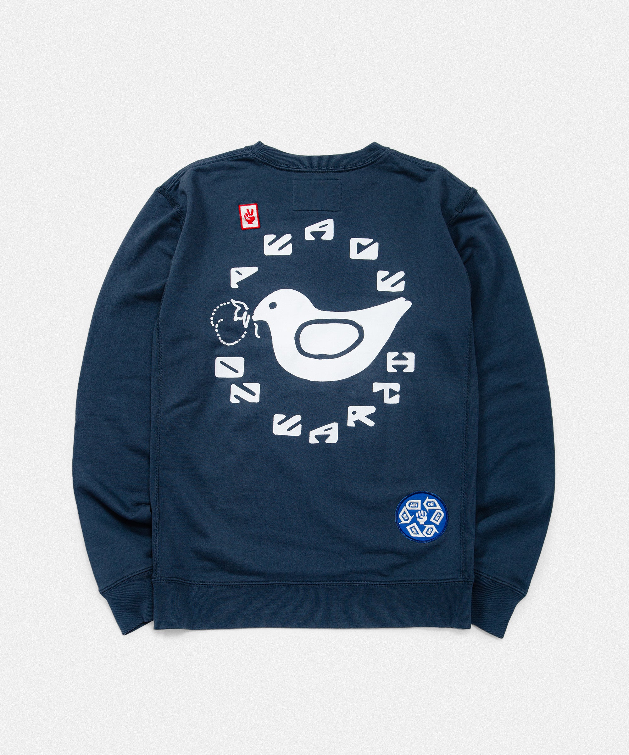 Upcycled Crew Neck Sweatshirt / ON AIR