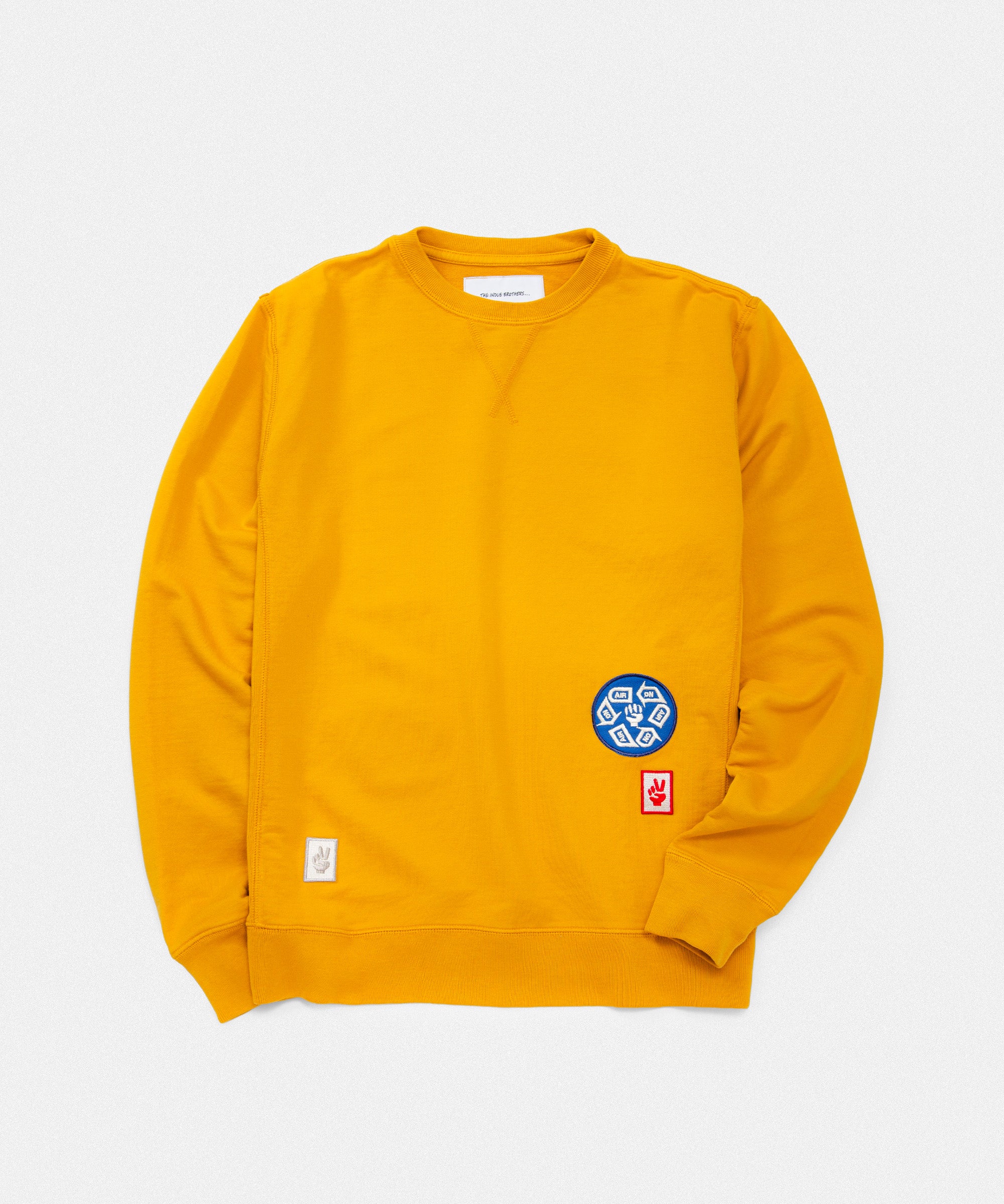 Upcycled Crew Neck Sweatshirt / ON AIR