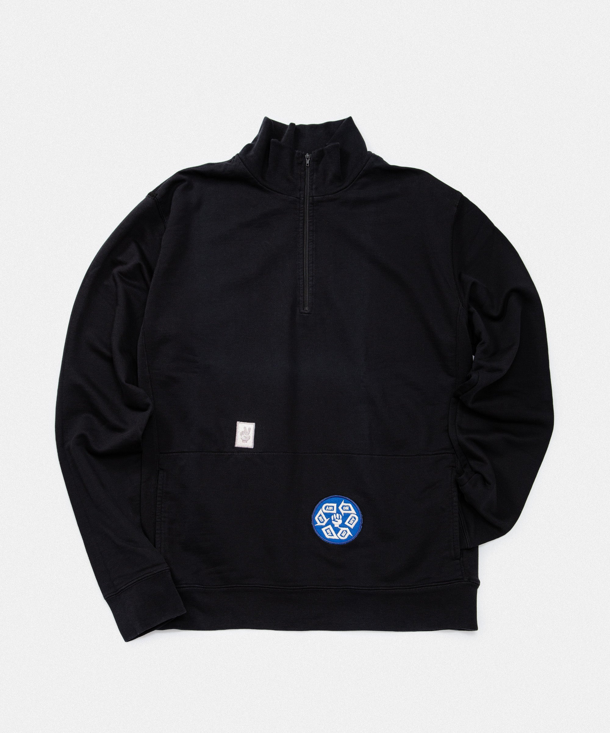 Upcycled Funnel Neck Sweat / ON AIR