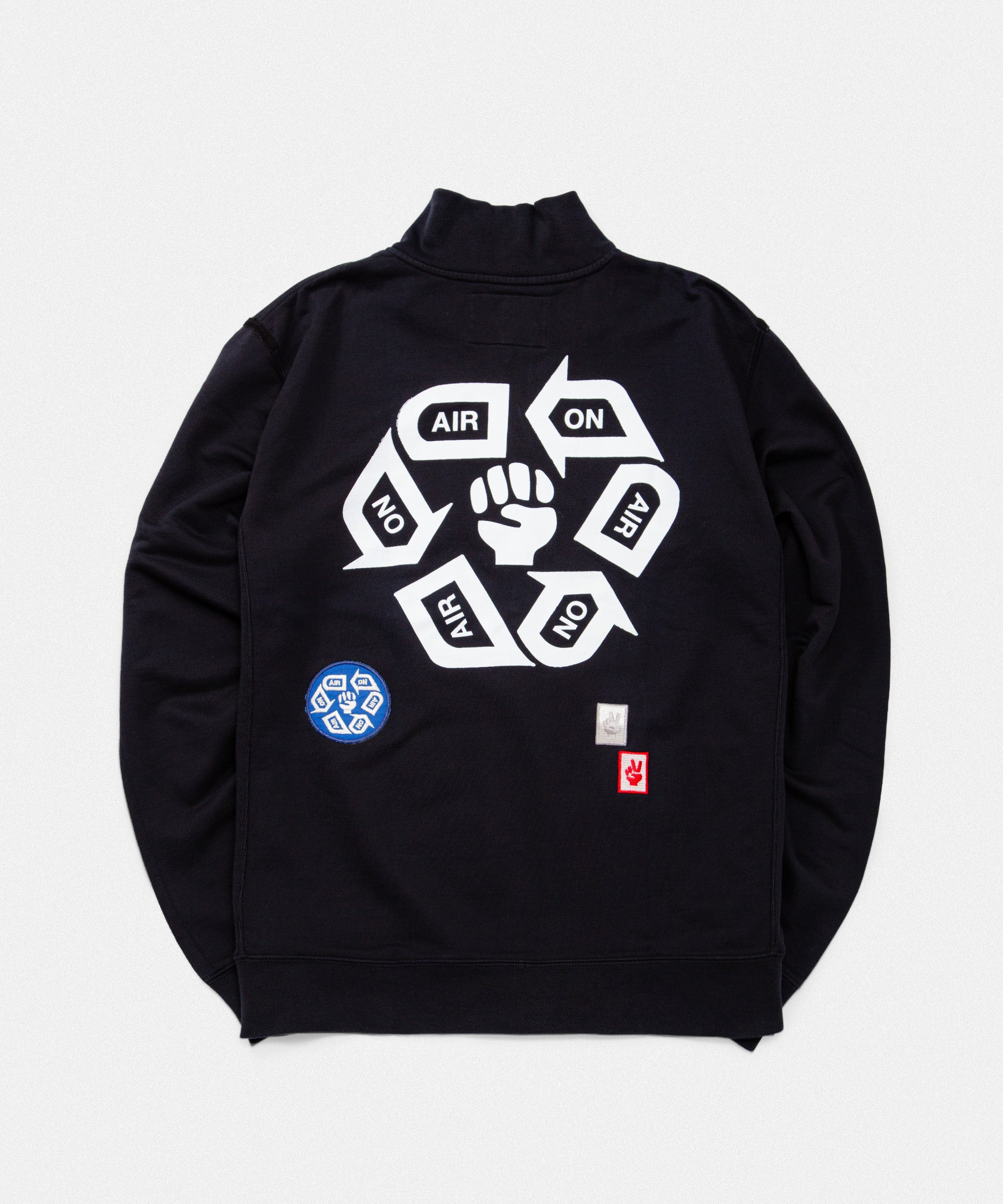 Upcycled Funnel Neck Sweat / ON AIR