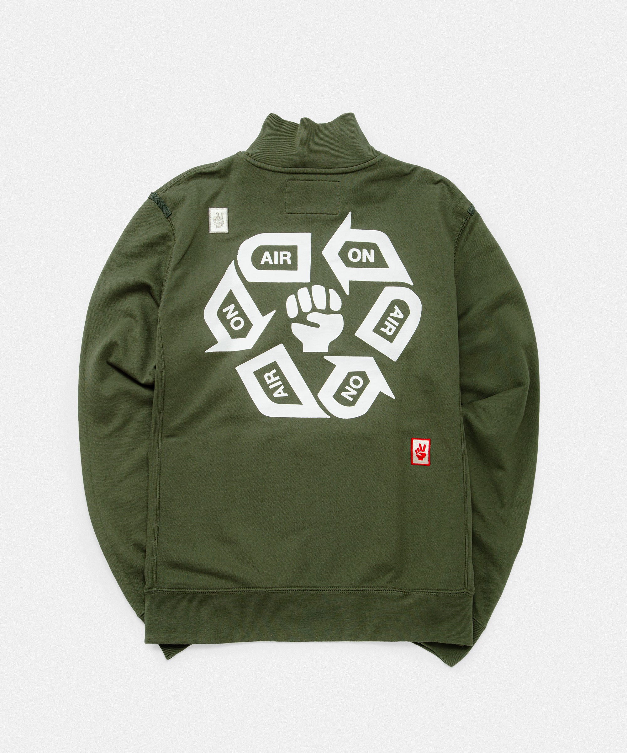 Upcycled Funnel Neck Sweat / ON AIR