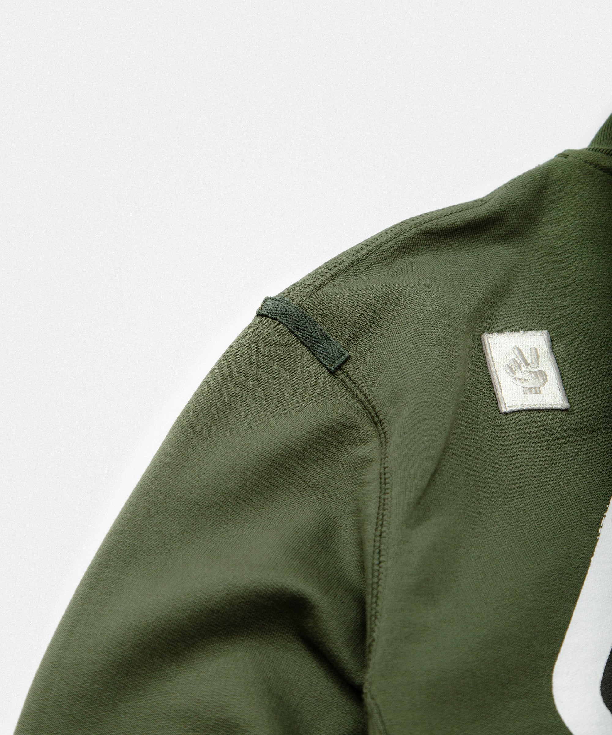 Upcycled Funnel Neck Sweat / ON AIR