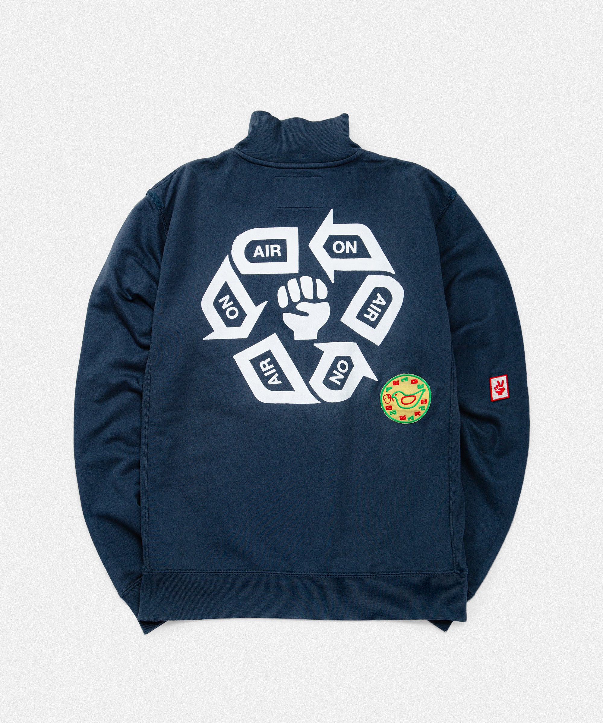 Upcycled Funnel Neck Sweat / ON AIR