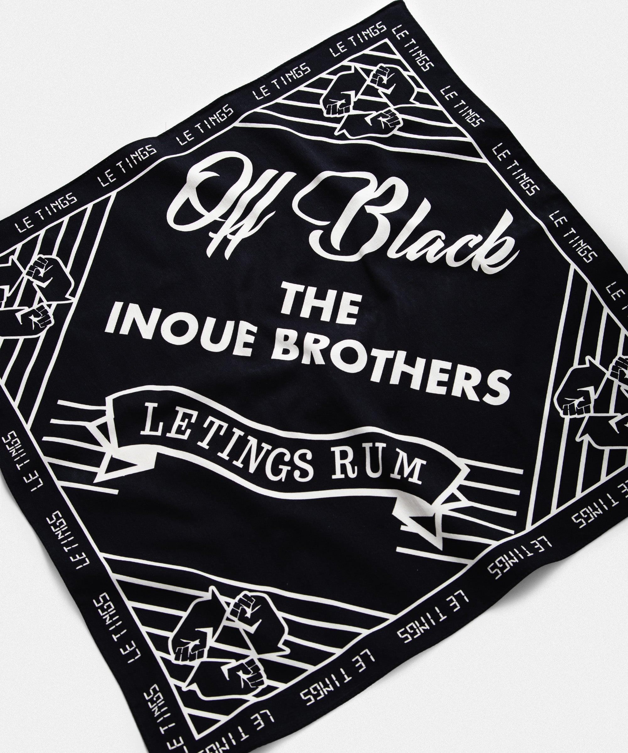 Cotton Scarf Small / Le Tings / RUM