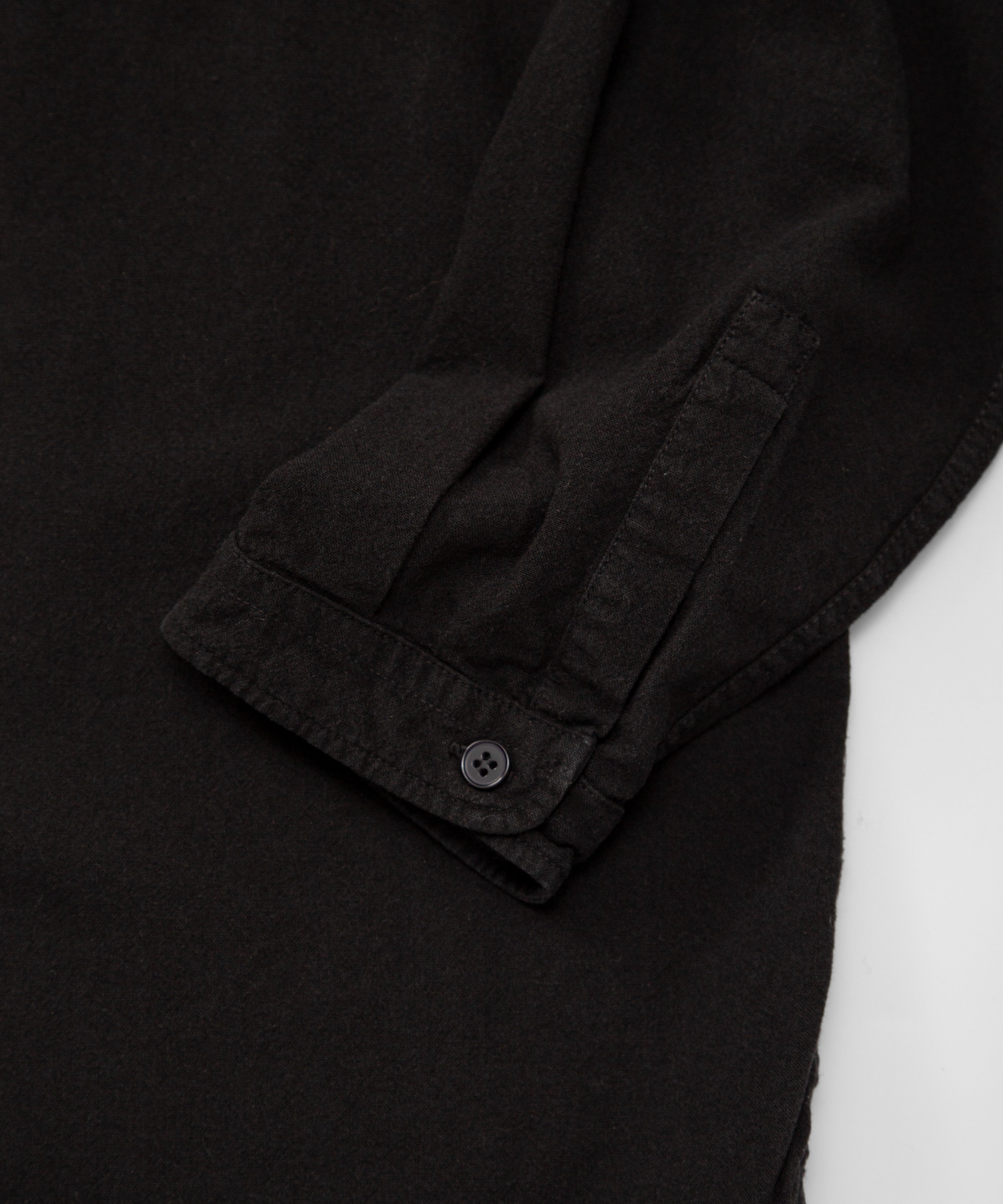 Upcycled Band Collar Shirt / ON AIR