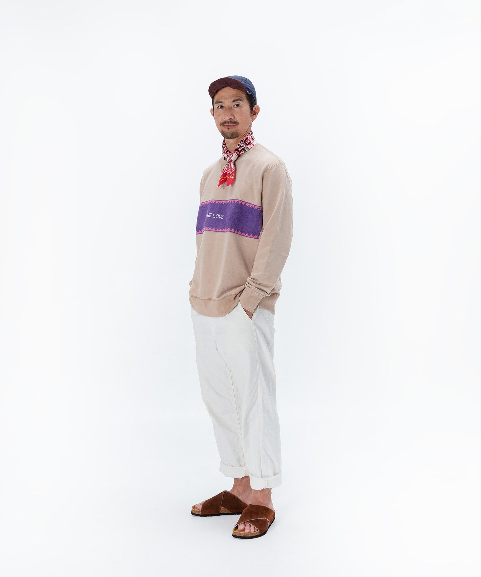 Sweatshirt / Palestinian Embroidery / ONE LOVE