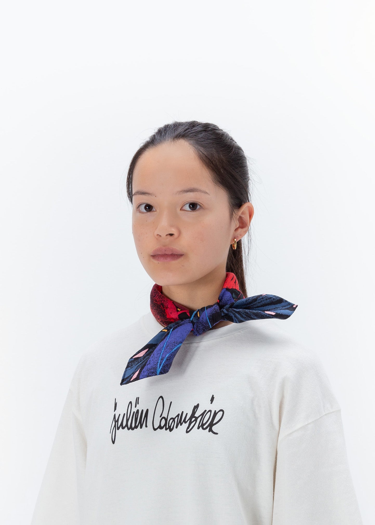 Cotton Scarf Small / Julien Colombier / VERTICAL SOFT
