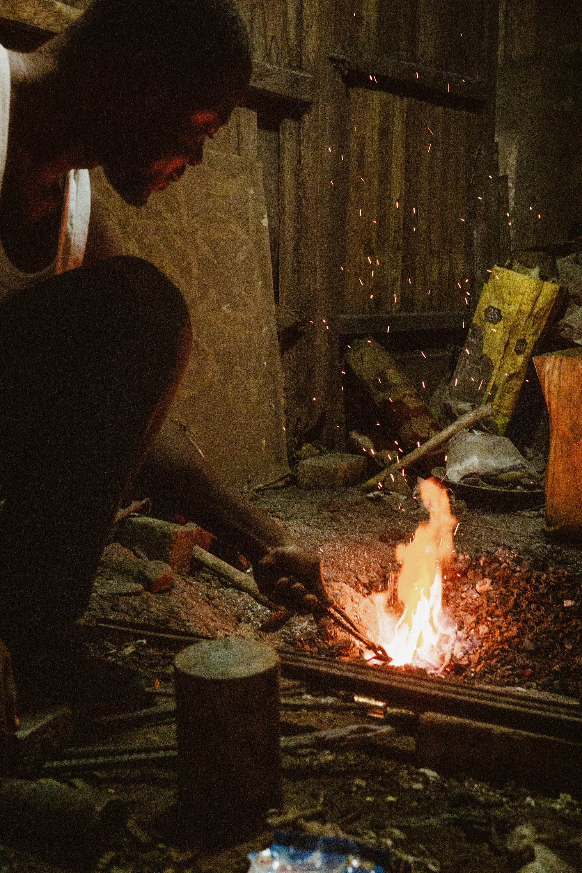 Brass smelting process