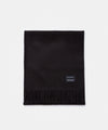 Pure Black Brushed Scarf
