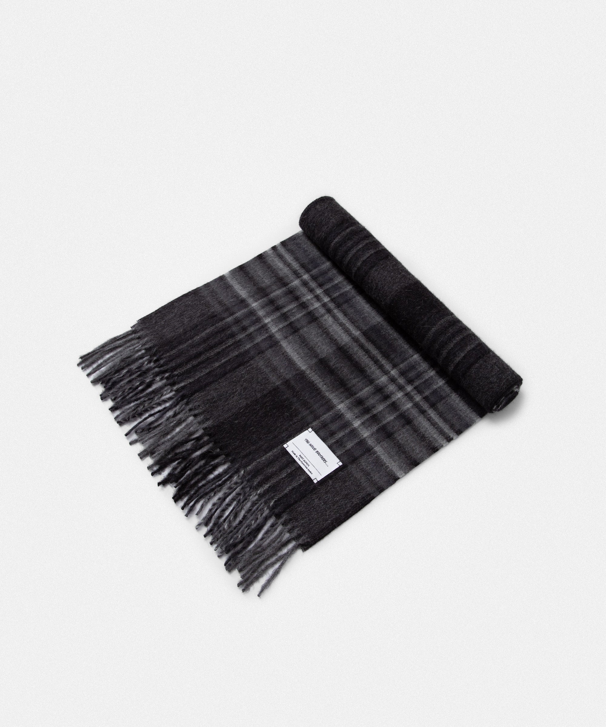Brushed Scarf Check