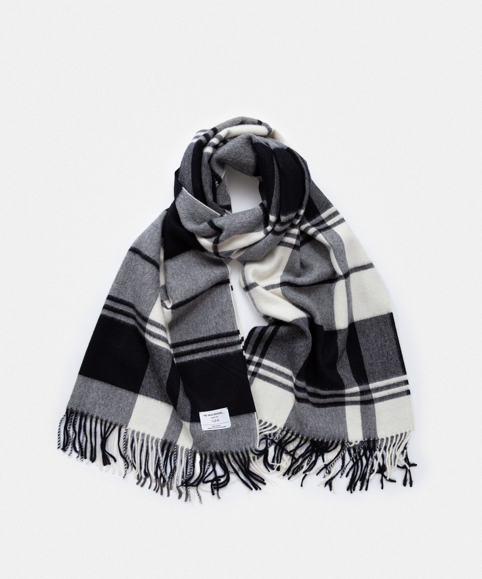 Custom Large Brushed Stole-Check