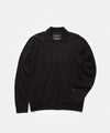 Pure Black Collar Neck Sweater