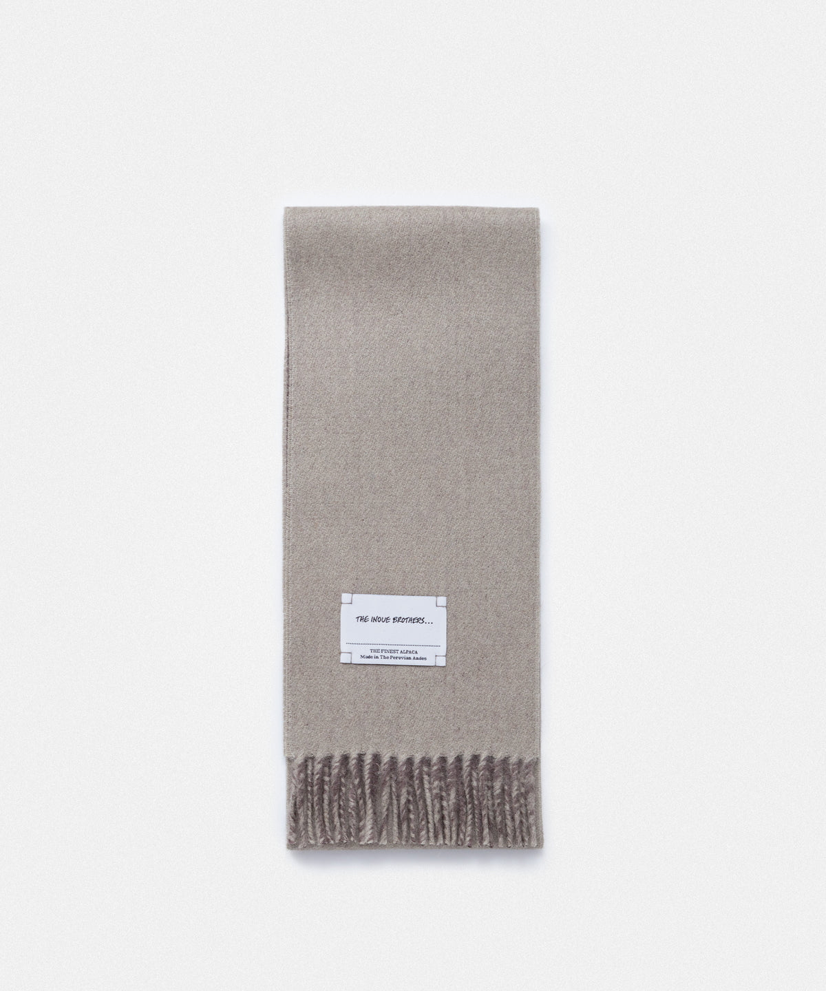 !_Two Colour Brushed Neck Scarf