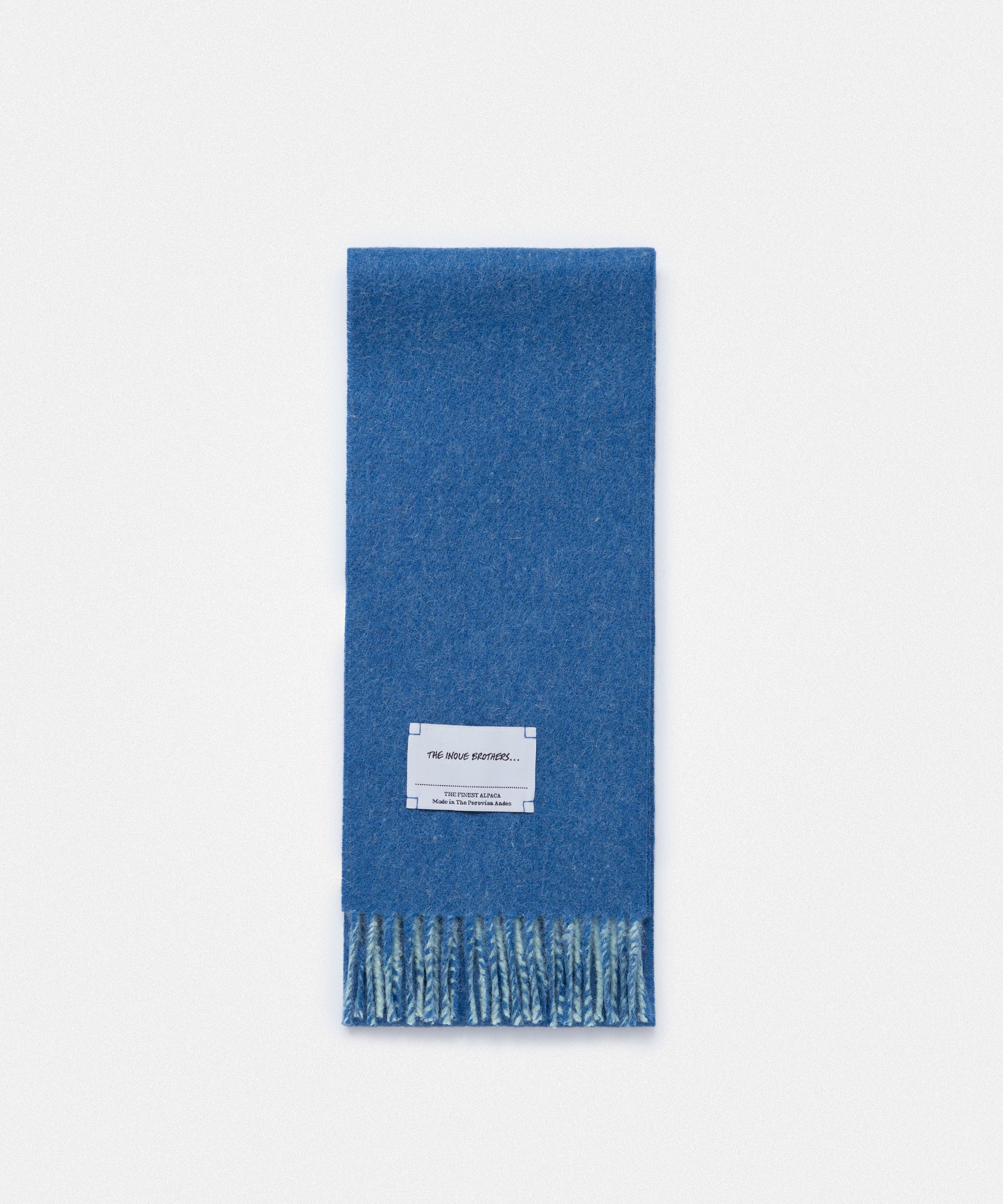 Two Colour Brushed Neck Scarf