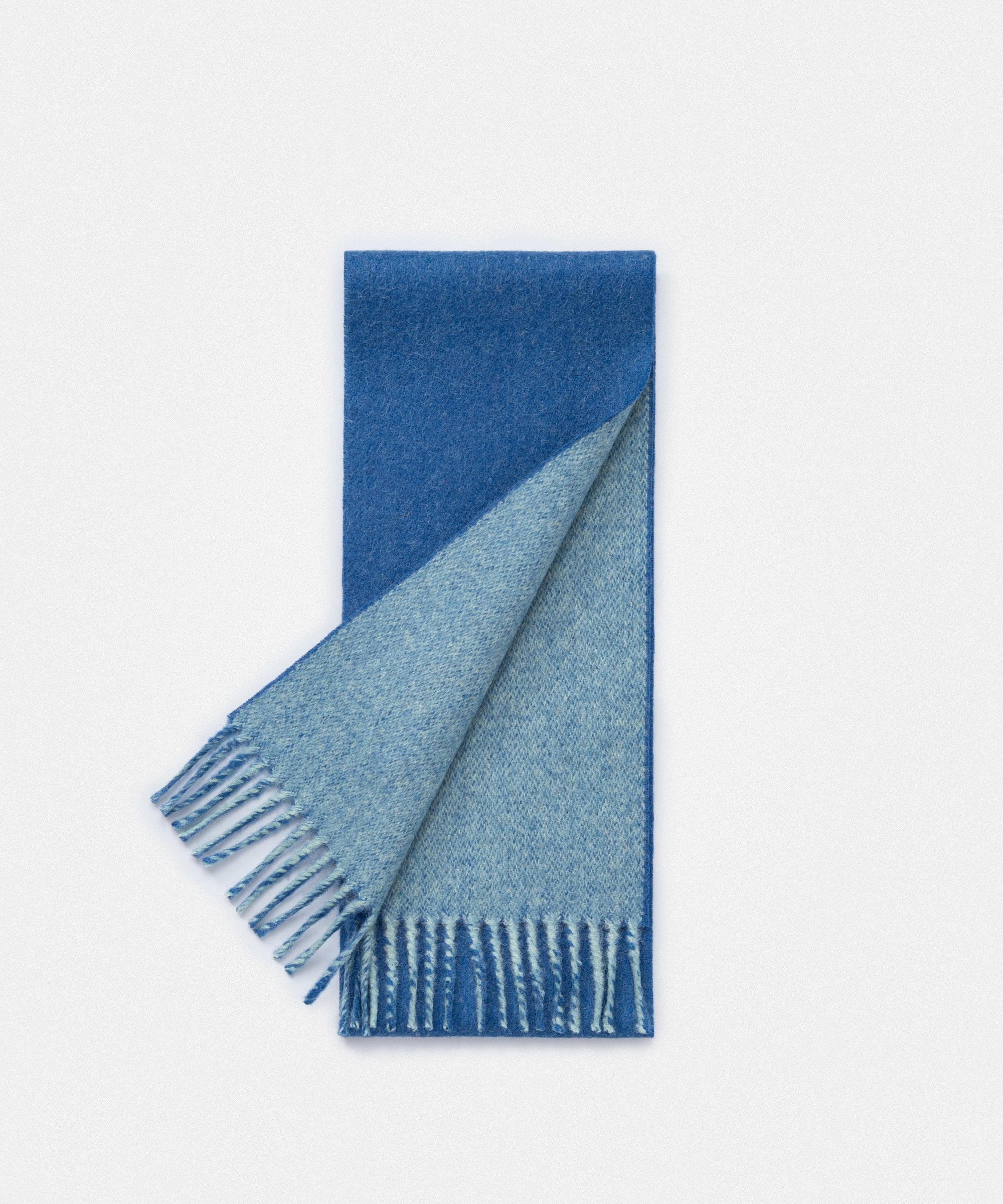 Two Colour Brushed Neck Scarf