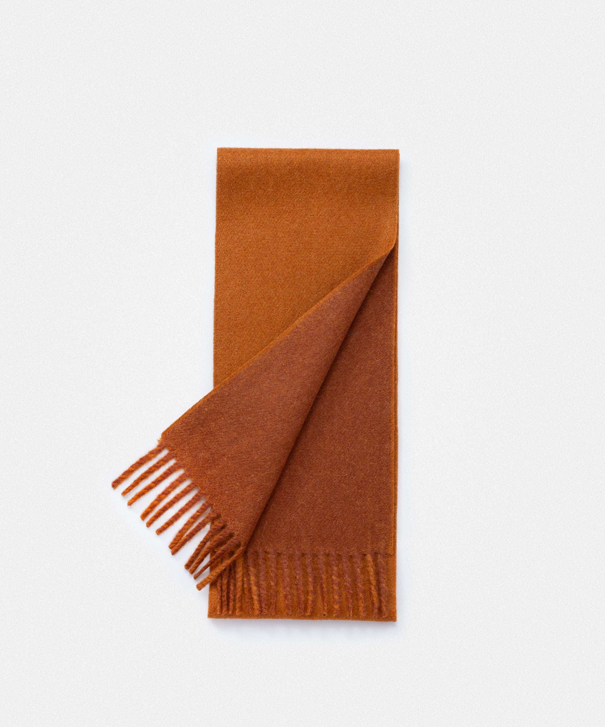 Two Colour Brushed Neck Scarf