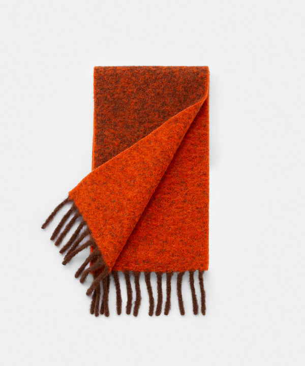 Two Colour Woolly Scarf
