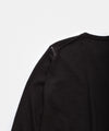 Pure Black Crewneck Sweater