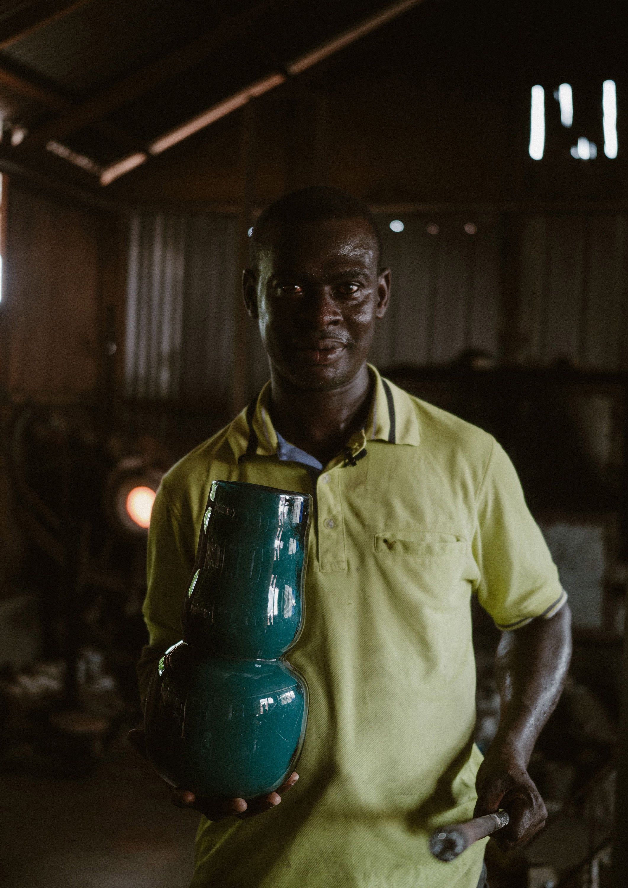 Michael, Glass blower