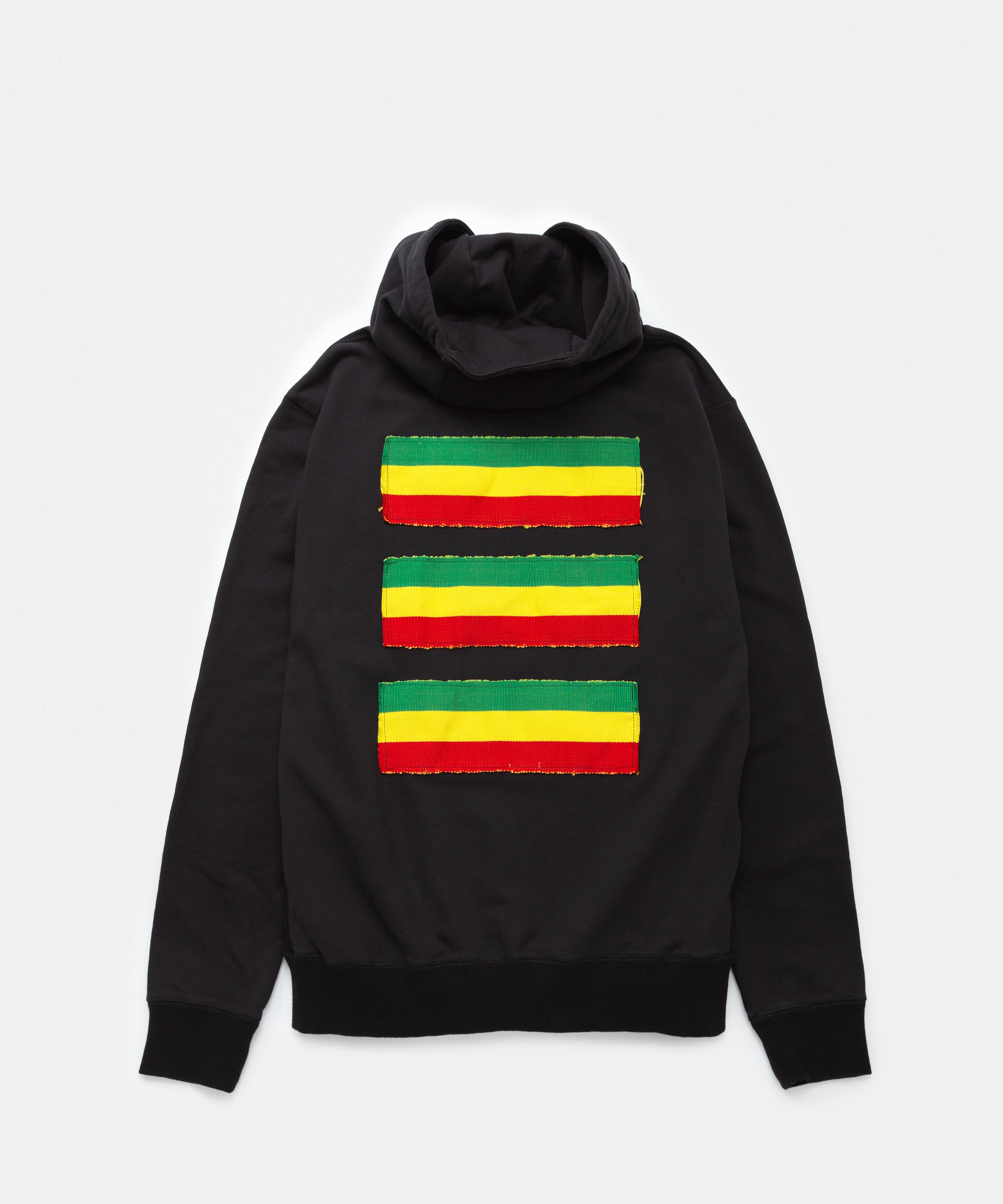 Hoodie with Ghanaian Kente