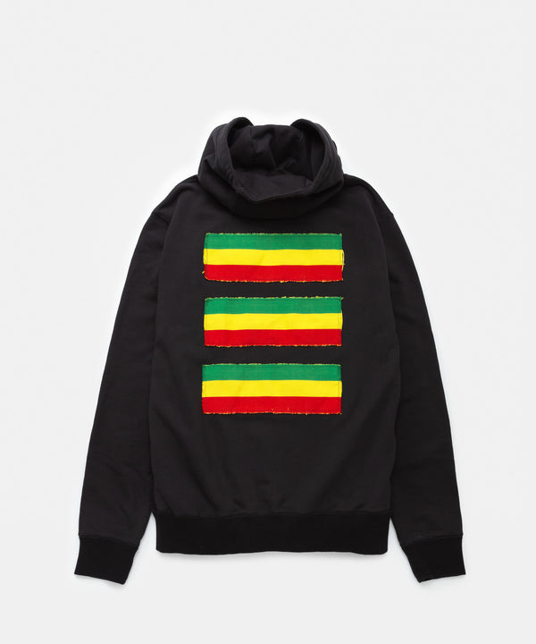 Hoodie with Ghanaian Kente