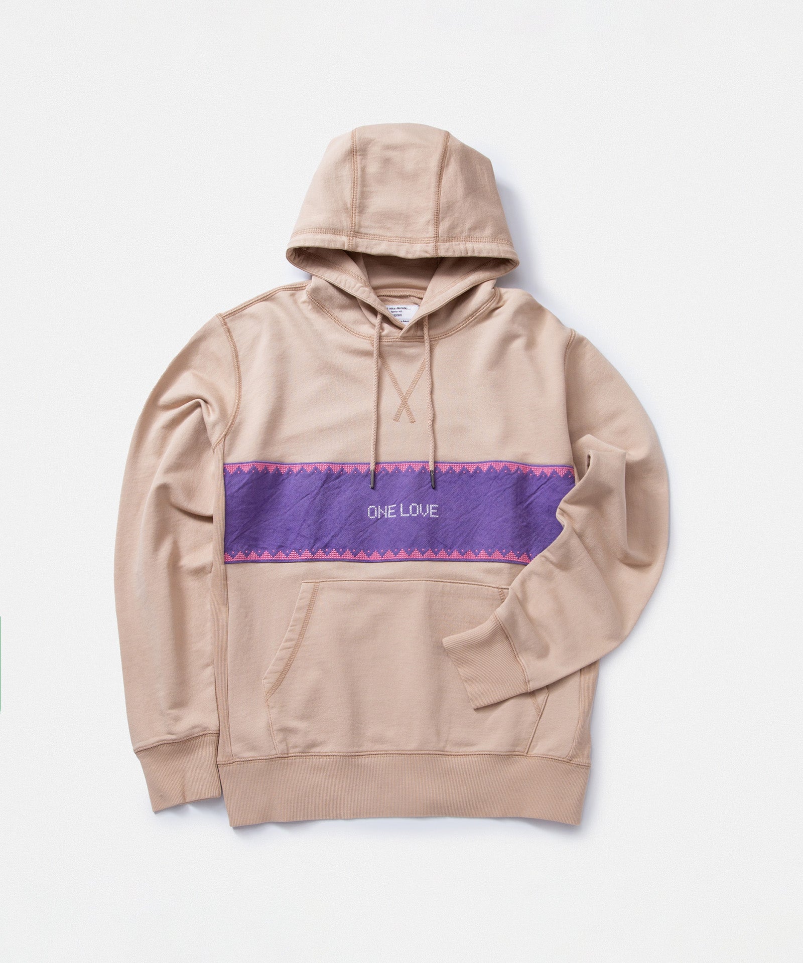 Hoodie / Palestinian Embroidery / ONE LOVE