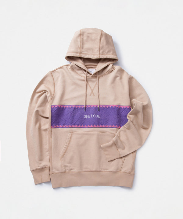 Hoodie / Palestinian Embroidery / ONE LOVE