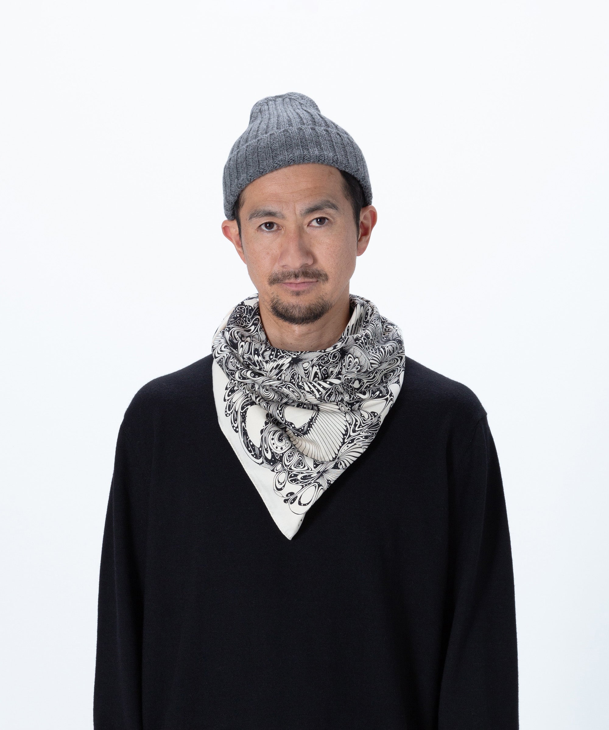 Cotton Scarf Large / TAKERU IWAZAKI
