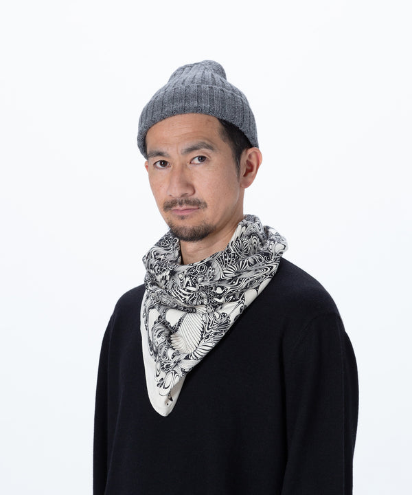 Cotton Scarf Large / TAKERU IWAZAKI