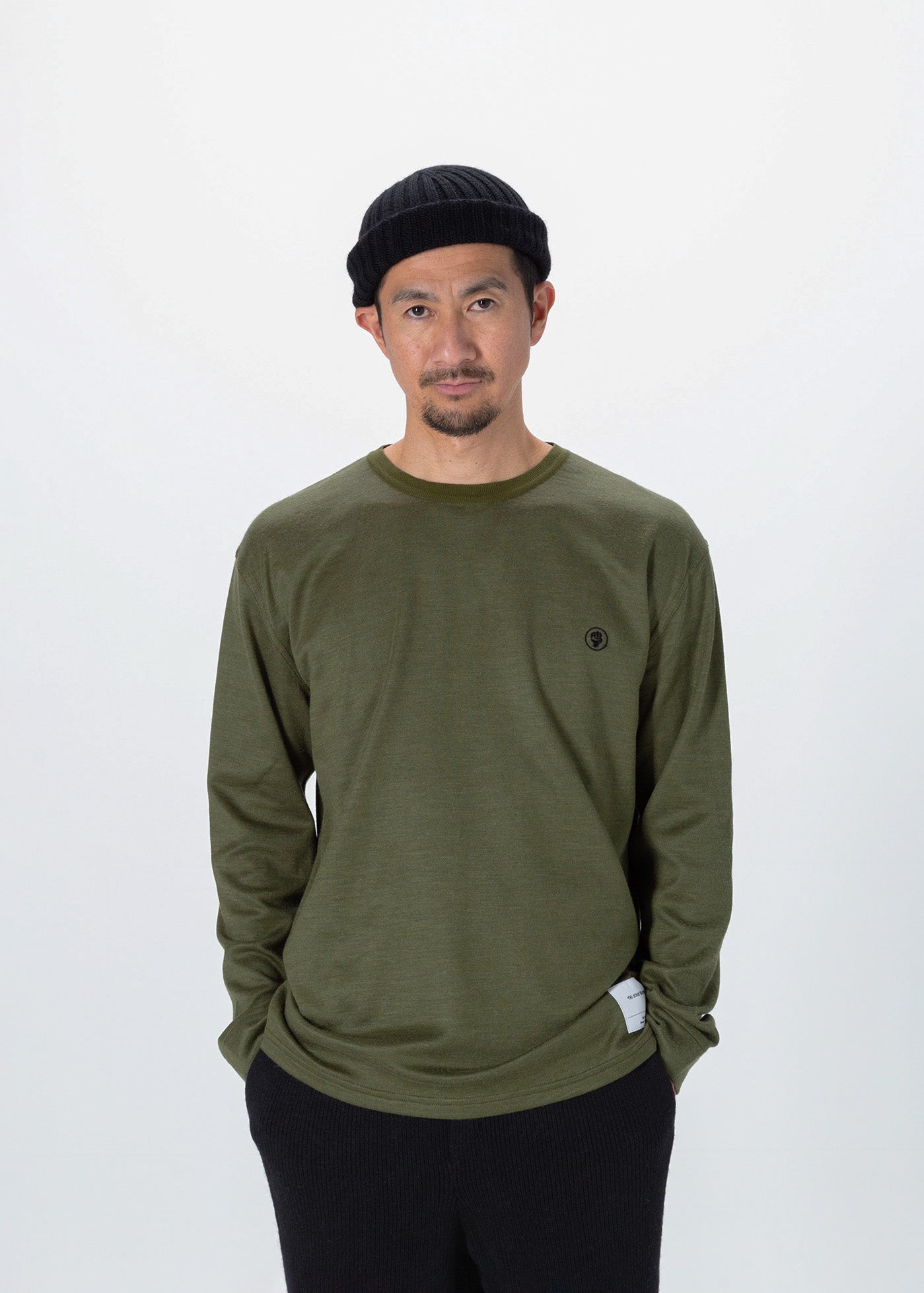 Alpaca Long Sleeve T-shirt / LOGO