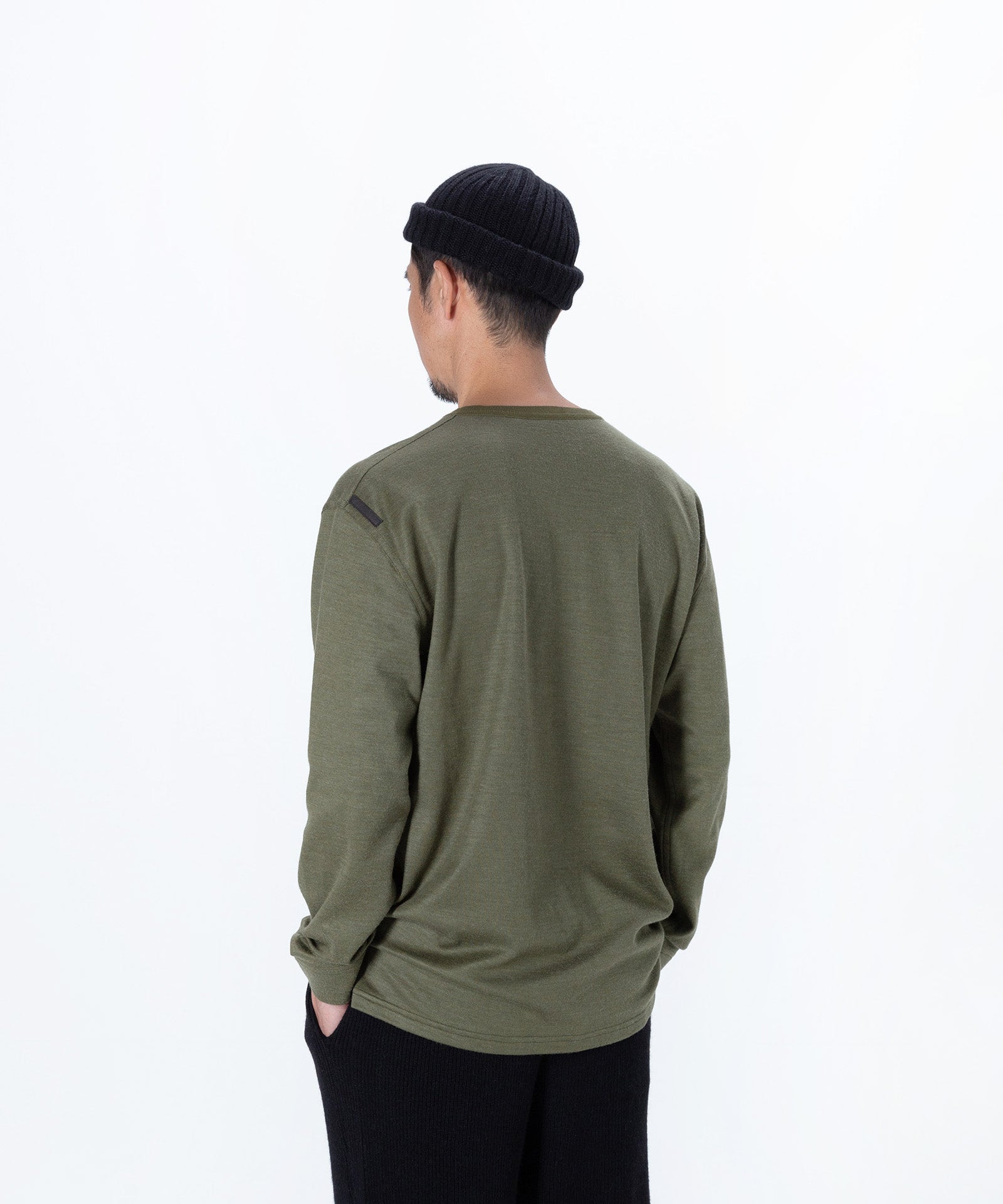 Alpaca Long Sleeve T-shirt / LOGO