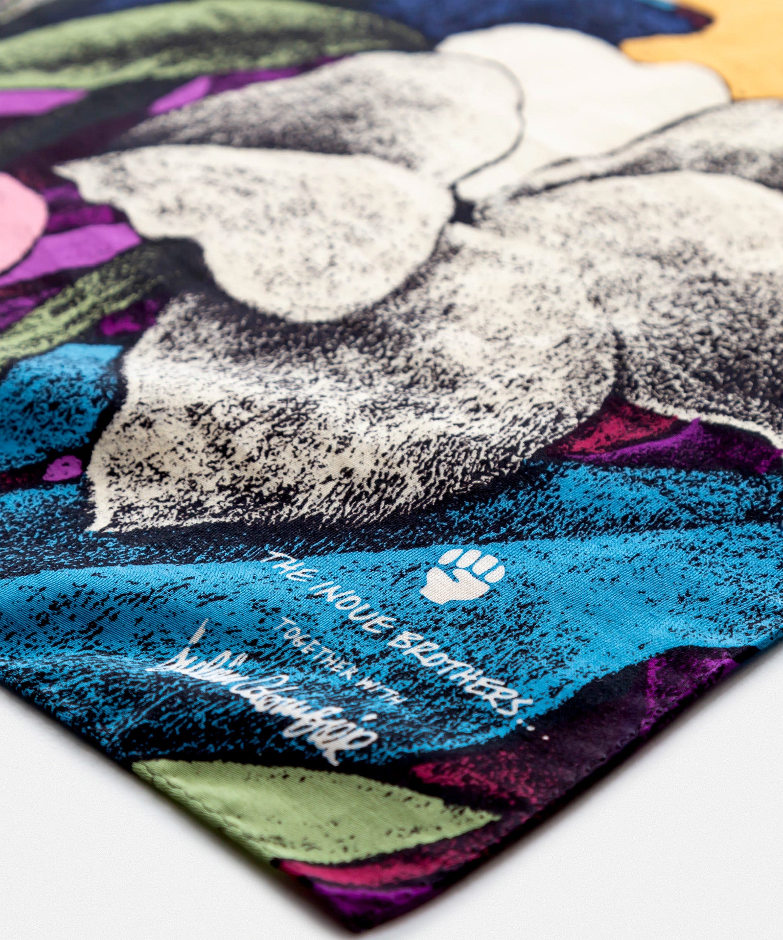 Cotton Scarf Small / Julien Colombier / LET IT FLOW
