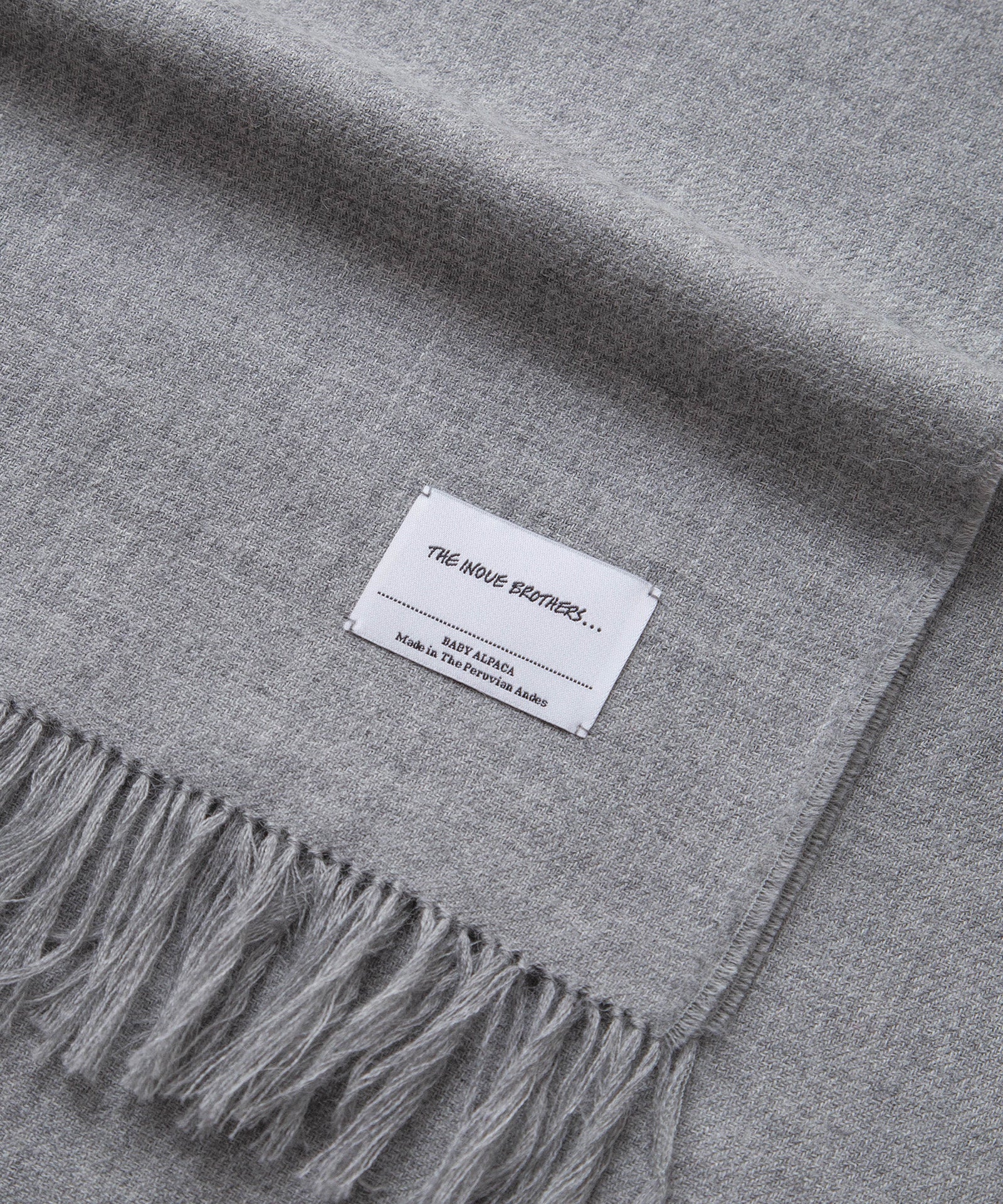 Non Brushed Large Stole