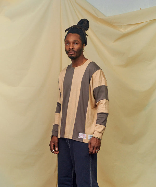 Striped Long Sleeve T-Shirt / Pure Fabrications