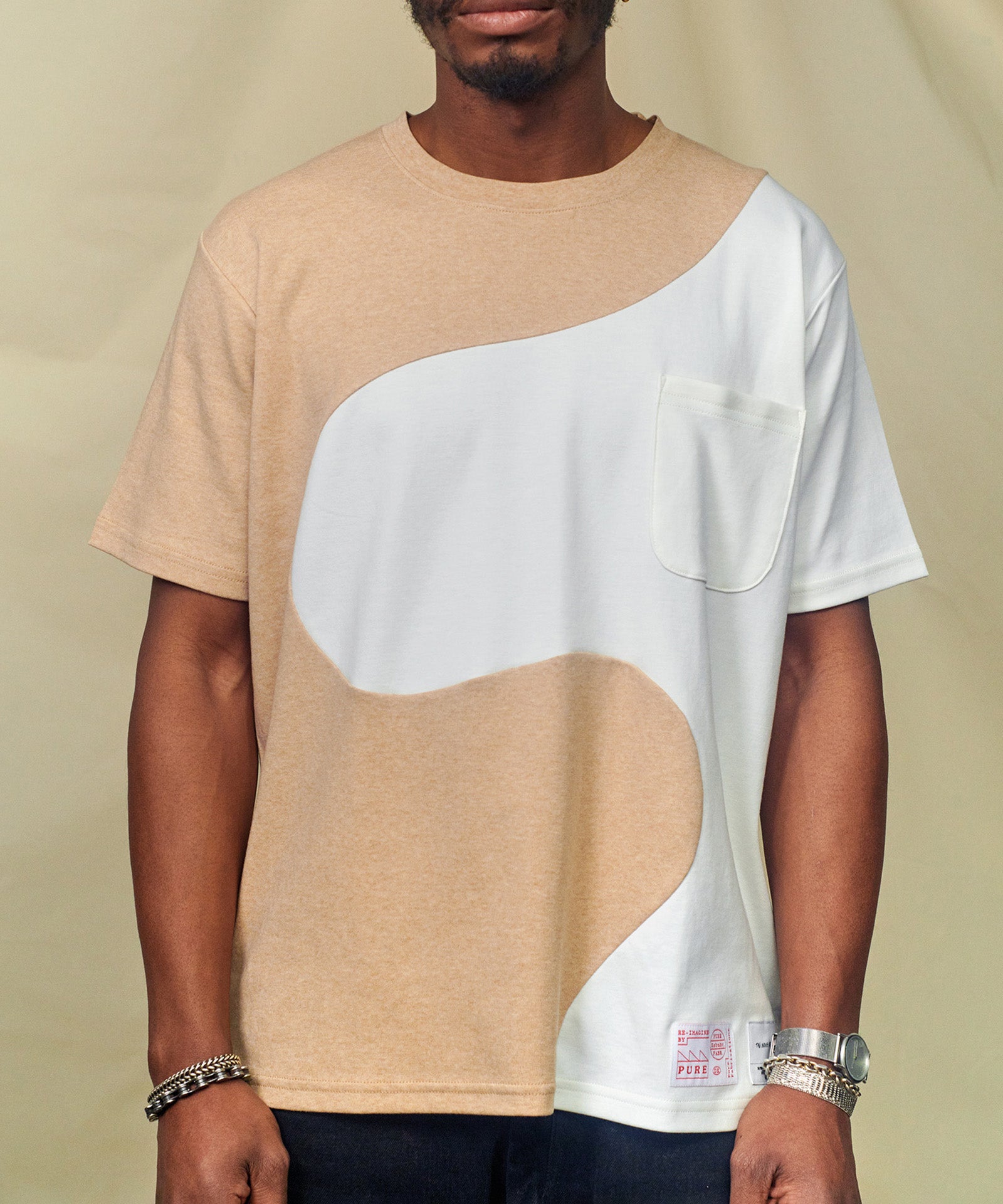 Curved T-Shirt / Pure Fabrications