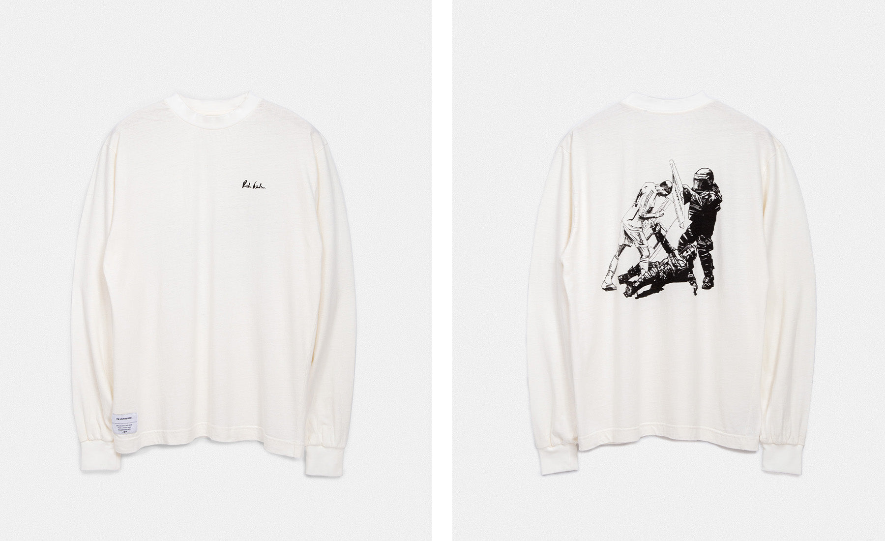 Organic Cotton and Hemp Long Sleeve T-shirt / Richard Windsor / Zidane