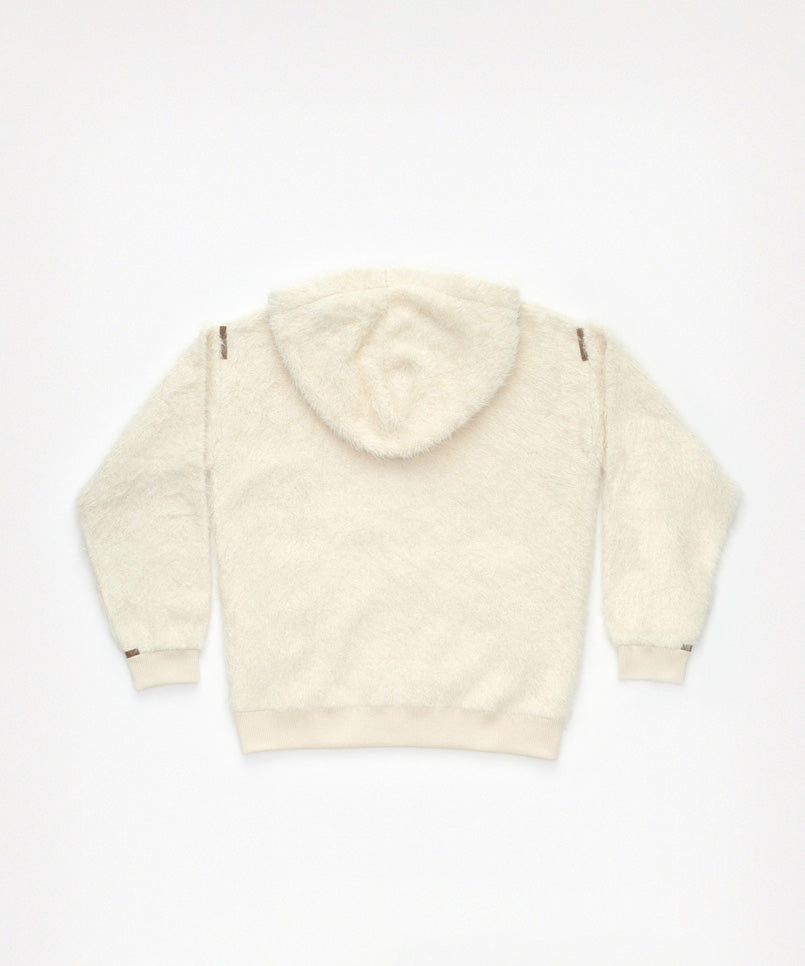 THE INOUE BROTHERS スリカーディガン　ホワイト Suri Zip Hoody Cardigan – The Inoue Brothers