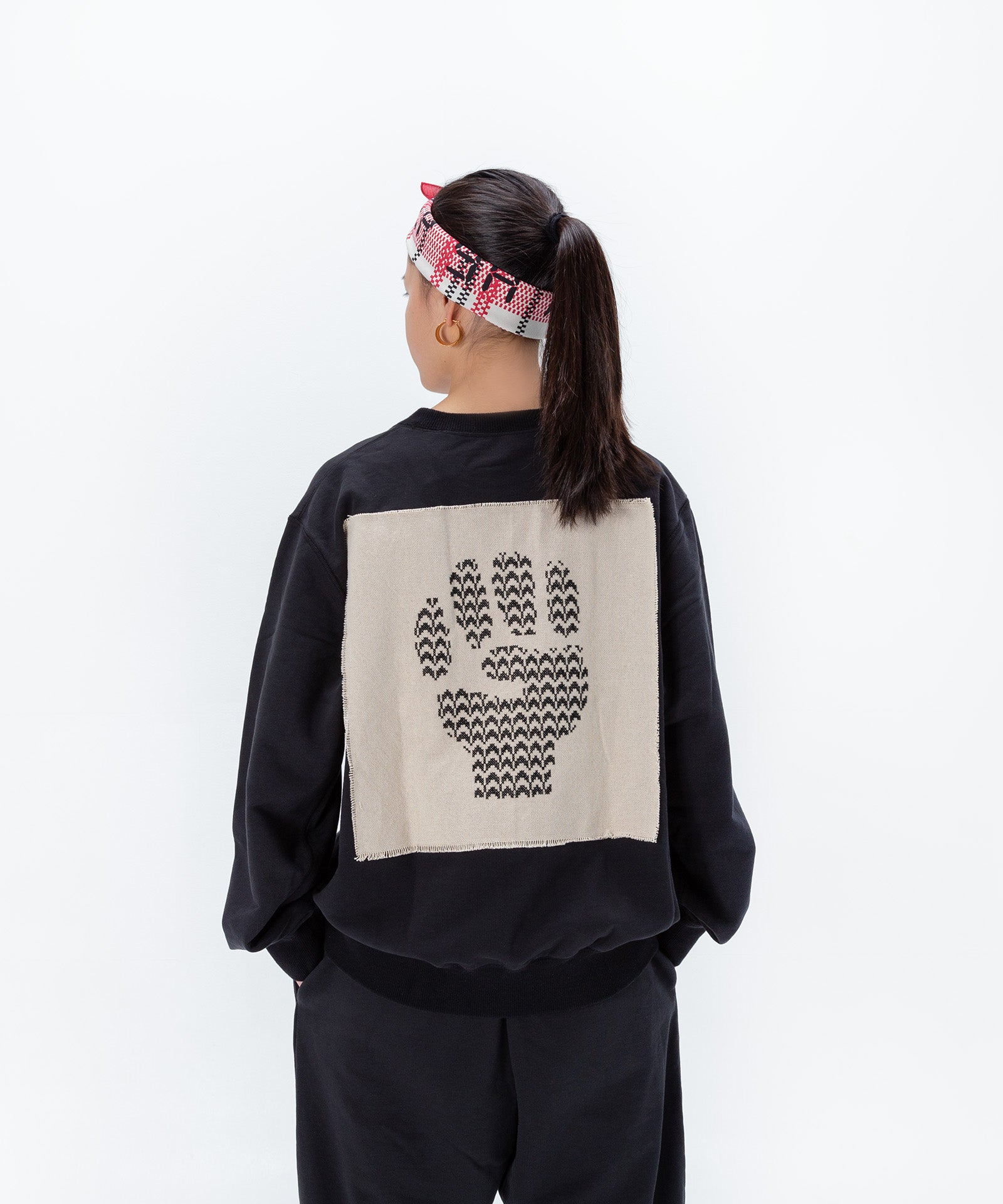 Sweatshirt / Palestinian Embroidery / LOGO