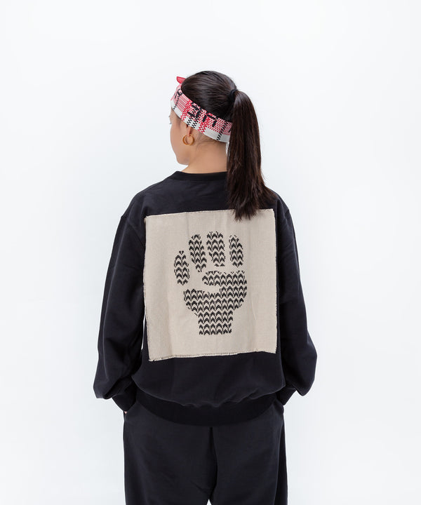 Sweatshirt / Palestinian Embroidery / LOGO