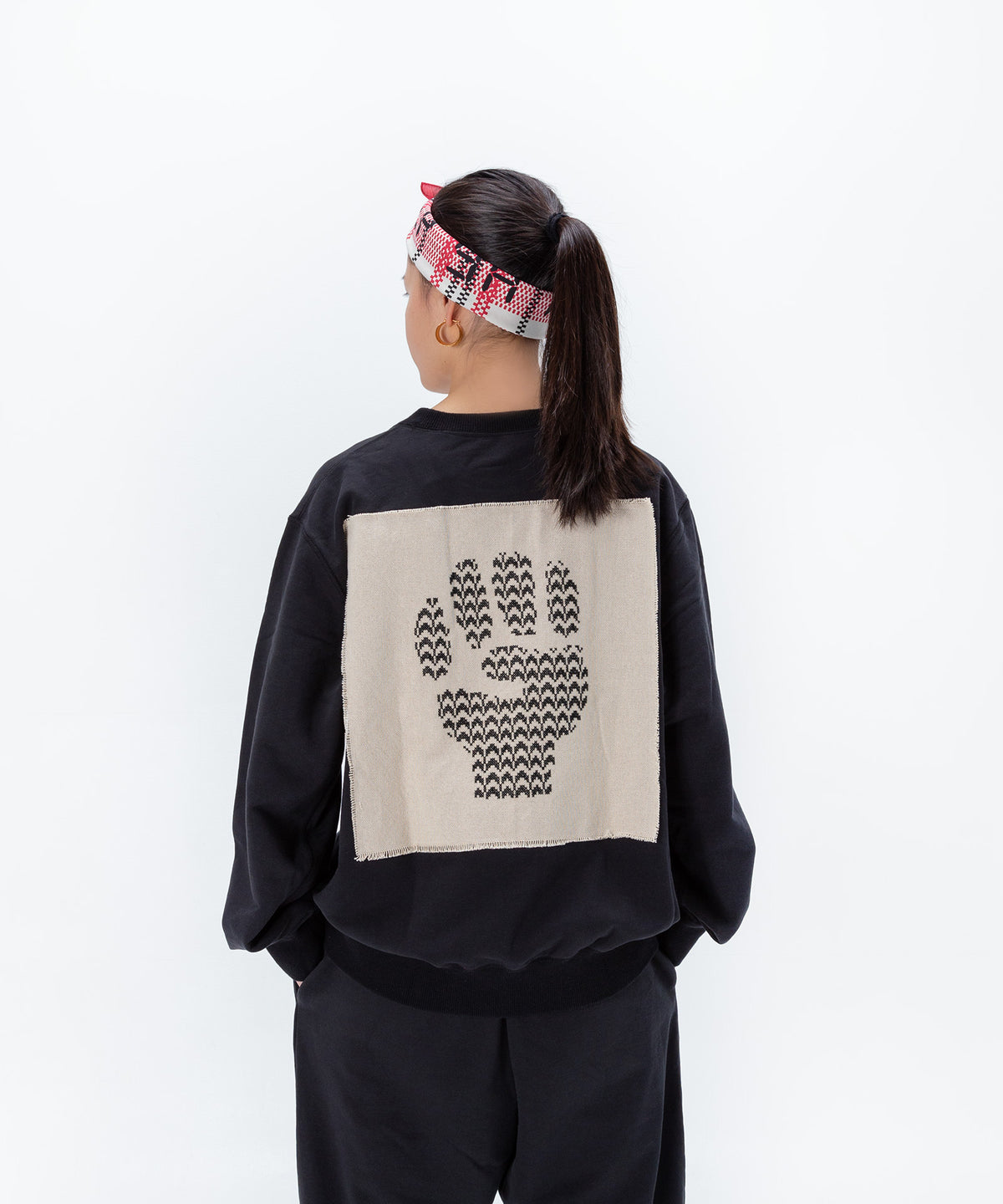 !_Sweatshirt / Palestinian Embroidery / Logo